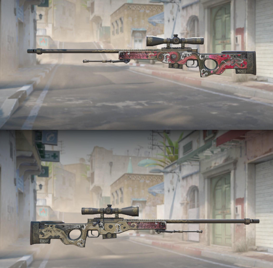 AWP|金粉肆蛇(崭新出厂)￥343.88